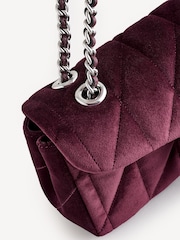 COACH Red Quilted Tabby 20 Shoulder Bag With Chain - Image 6 of 7