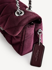 COACH Red Quilted Tabby 20 Shoulder Bag With Chain - Image 7 of 7