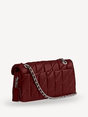 COACH Red Quilted Tabby 26 Shoulder Bag With Chain - Image 4 of 4