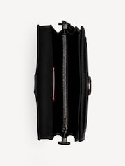 COACH Black Polished Pebble Leather Tabby 20 Shoulder Bag - Image 6 of 6