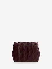 COACH Red Quilted Washed Leather Times Square Tabby Shoulder Bag - Image 3 of 8