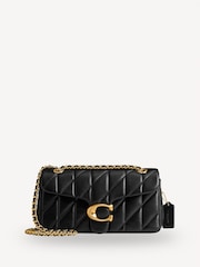 COACH Black Quilted Tabby 26 Shoulder Bag With Chain - Image 1 of 9