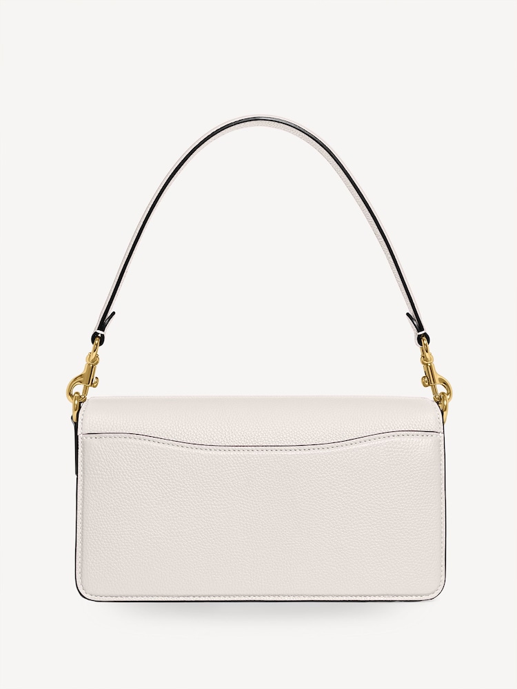 COACH Cream Polished Pebble Leather Tabby 26 Refresh Shoulder Bag - Image 2 of 6