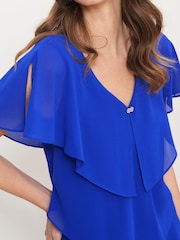Bella Georgette Tiered Dress - Image 3 of 5