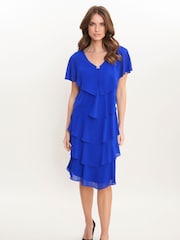 Bella Georgette Tiered Dress - Image 4 of 5