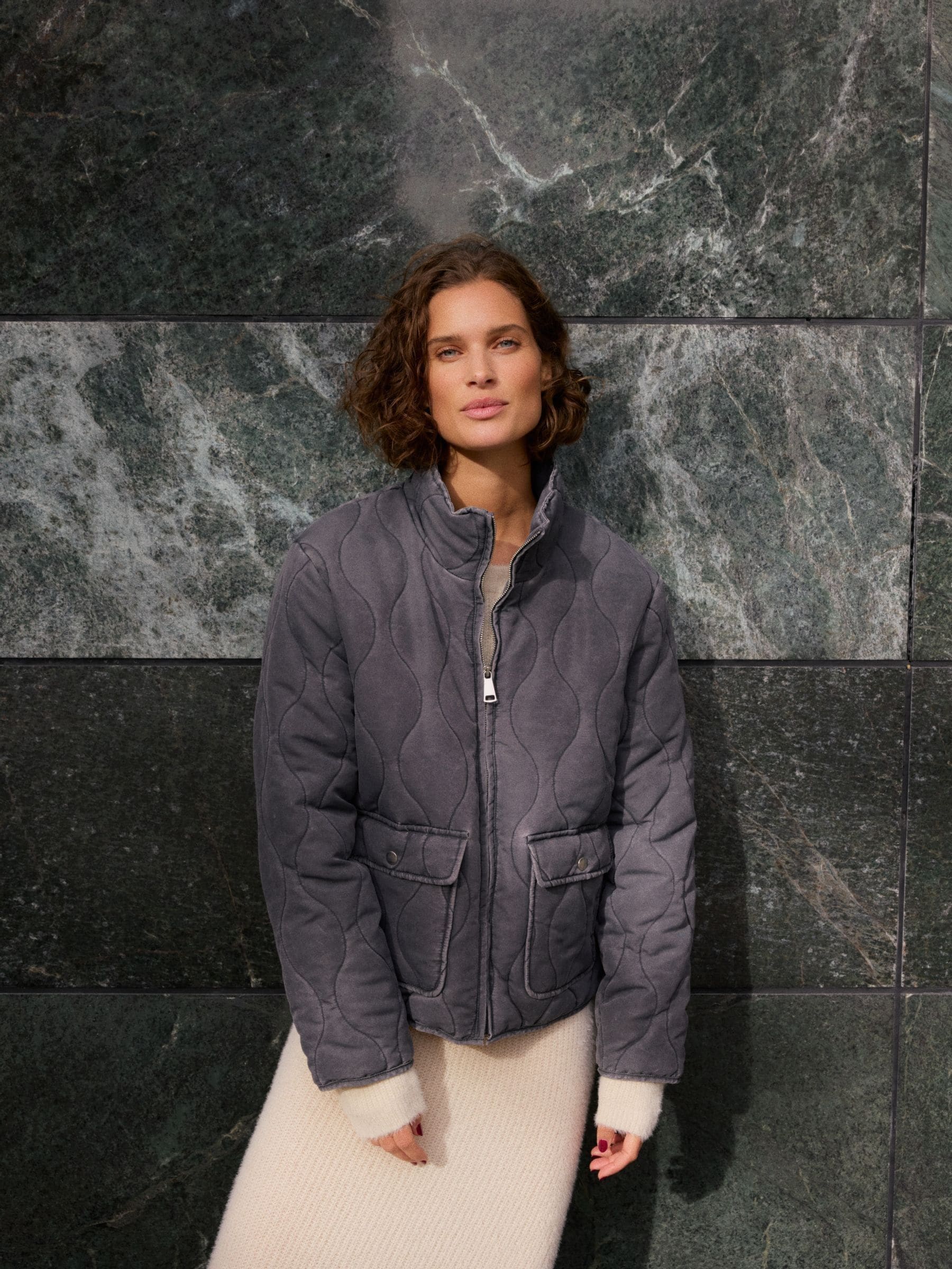 Quilted short jacket 2025