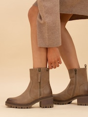 Lunar Smokey Brown Boots - Image 1 of 7