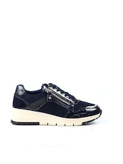 Lunar Sammy Faux Leather Trainers - Image 2 of 6