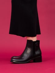 Lunar Susannah Black Ankle Boots - Image 1 of 9