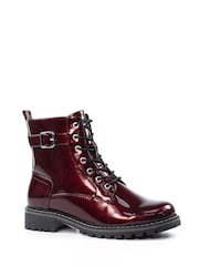 Lunar Parlour Patent Ankle Boots - Image 3 of 7
