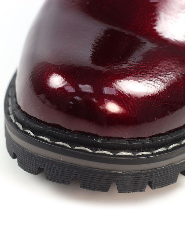 Lunar Parlour Patent Ankle Boots - Image 7 of 7