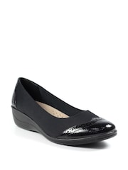 Lunar Natasha II Black Comfort Shoes - صورة 2 من 10