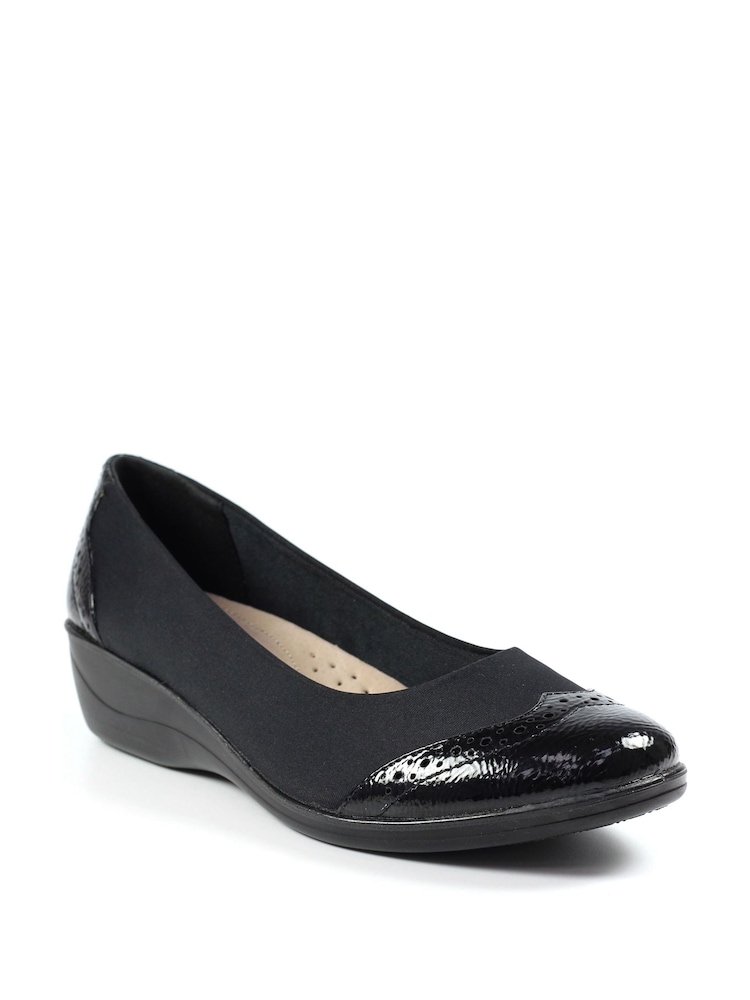Lunar Natasha II Black Comfort Shoes - صورة 2 من 10