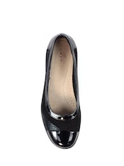 Lunar Marian Black Wedge Shoes - Image 7 of 8