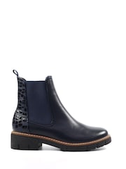 Lunar Poppins Faux Leather Ankle Boots - Image 2 of 8
