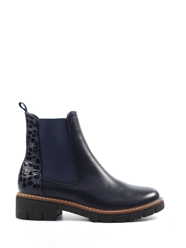 Lunar Poppins Faux Leather Ankle Boots - Image 2 of 8