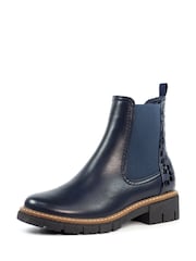 Lunar Poppins Faux Leather Ankle Boots - Image 4 of 8