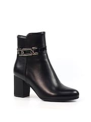 Lunar Lorraine Black Ankle Boots - Image 2 of 10