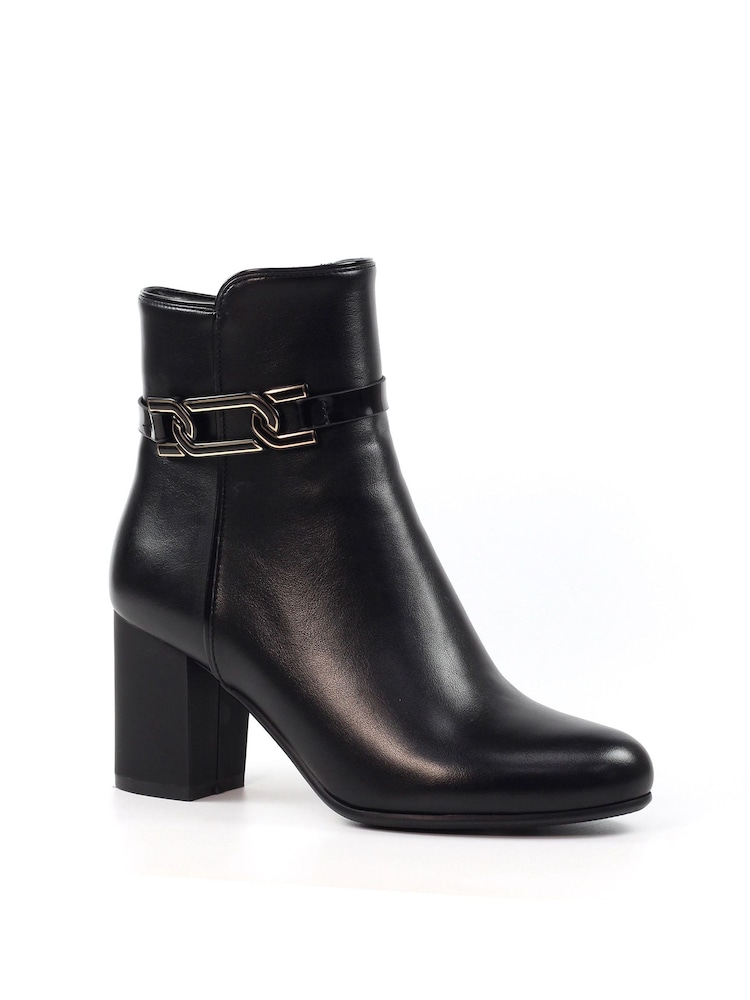 Lunar Lorraine Black Ankle Boots - Image 2 of 10