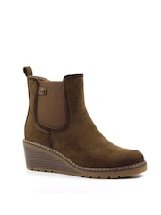 Lunar Tia Wedge Ankle Boots - Image 3 of 5