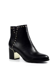 Lunar Tatum Black Ankle Boots - Image 2 of 7
