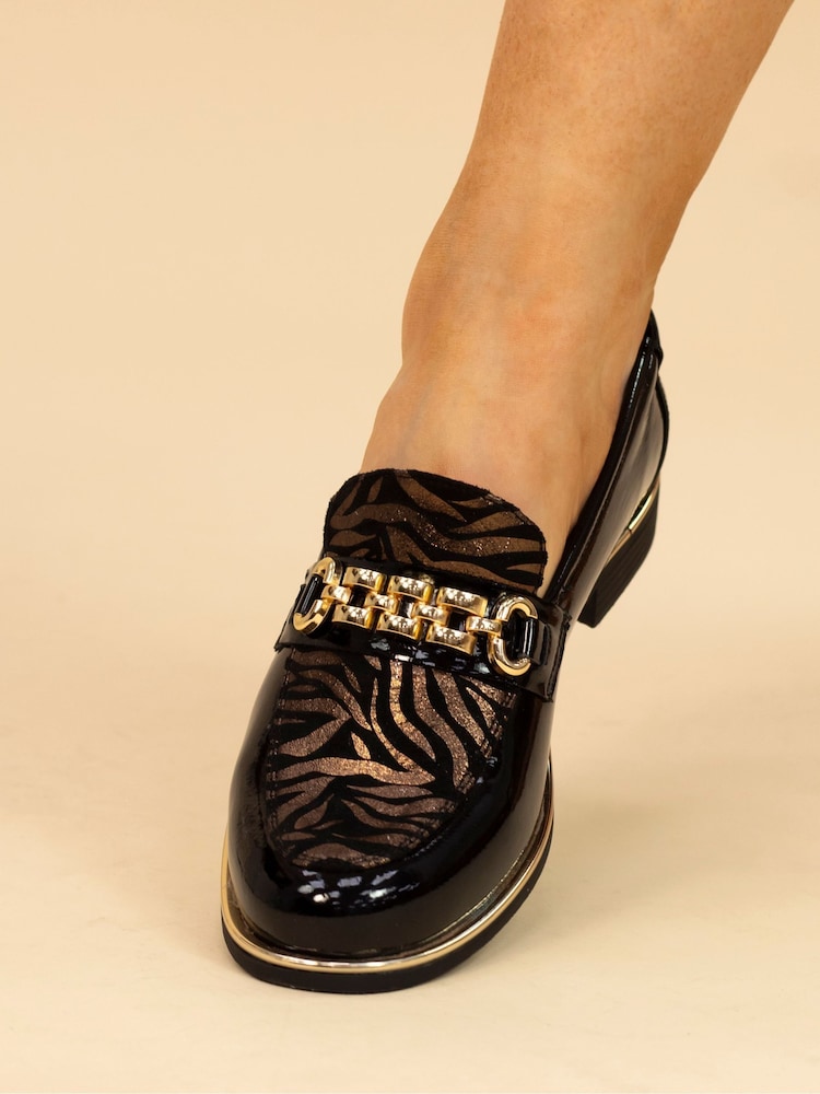 Lunar Wade Gold Animal Print Shoes - Image 2 of 8