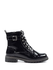 Lunar Parlour Patent Ankle Boots - Image 2 of 7
