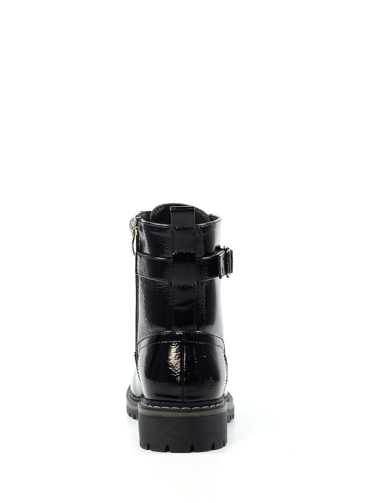 Lunar Parlour Patent Ankle Boots - Image 6 of 7
