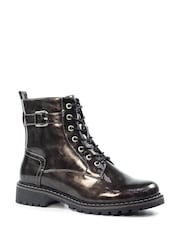 Lunar Parlour Patent Ankle Boots - Image 2 of 7