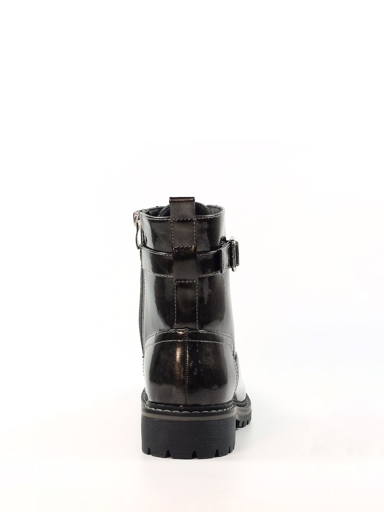 Lunar Parlour Patent Ankle Boots - Image 5 of 7