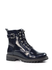 Lunar Parlour Patent Ankle Boots - Image 2 of 7