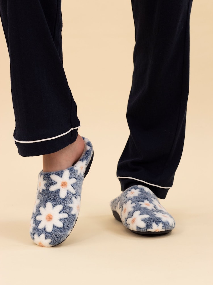 Lunar Plumeria Slippers - Image 1 of 7 Lunar Plumeria Slippers - Image 1 of 7