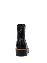 Lunar Taylor Black Wedge Boots - Image 5 of 7