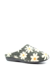 Серый - Тапочки Lunar Plumeria - Изображение 3 из 7
