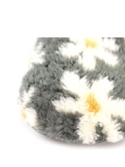 Серый - Тапочки Lunar Plumeria - Изображение 7 из 7