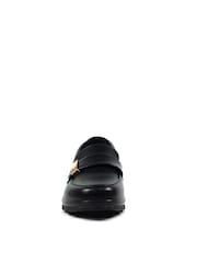Lunar Salma Black Wedge Shoes - Image 5 of 8