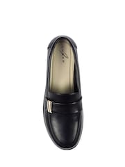Lunar Salma Black Wedge Shoes - Image 7 of 8