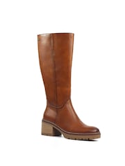 Lunar Toni Tan Brown Long Boots - Image 1 of 7