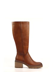 Lunar Toni Tan Brown Long Boots - Image 2 of 7