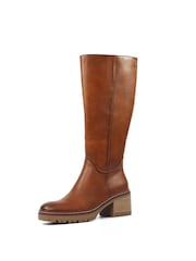 Lunar Toni Tan Brown Long Boots - Image 3 of 7