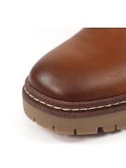 Lunar Toni Tan Brown Long Boots - Image 6 of 7