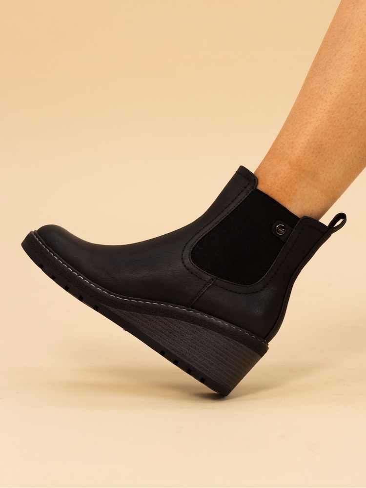 Lunar Tia Wedge Ankle Boots - Image 1 of 5