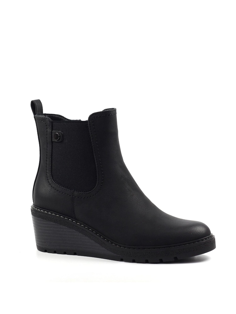 Lunar Tia Wedge Ankle Boots - Image 2 of 5