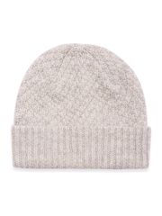 Celtic & Co. Natural British Gansey Stitch Hat - Image 1 of 4