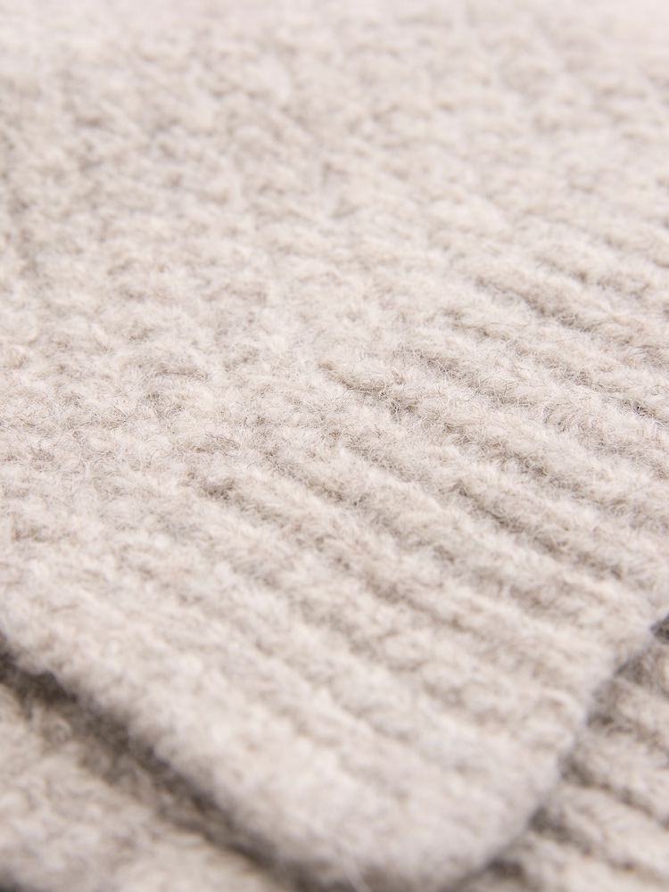 Celtic & Co. Natural British Gansey Stitch Hat - Image 2 of 4