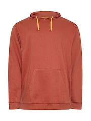 BadRhino Big & Tall Orange Plain Hoodie - Image 2 of 3