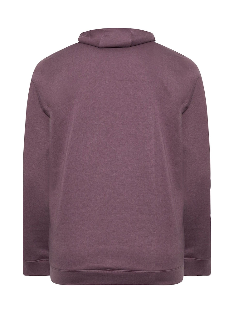 BadRhino Big & Tall Purple Vintage Hoodie - Image 3 of 3