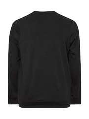 BadRhino Big & Tall Black Crewneck Sweatshirt - Image 3 of 3