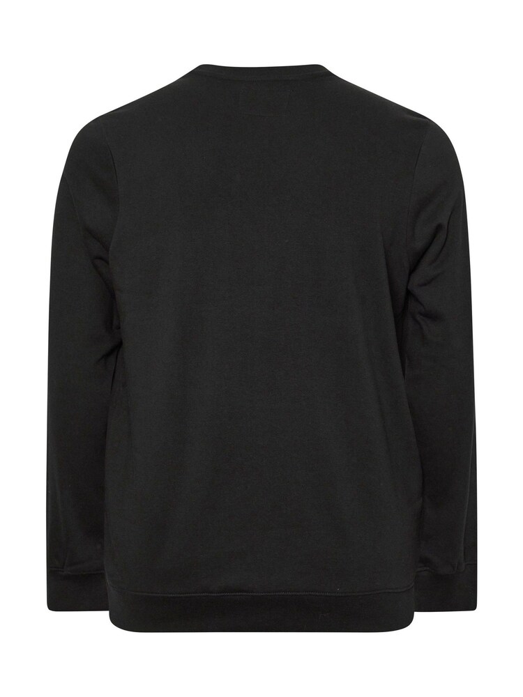 BadRhino Big & Tall Black Crewneck Sweatshirt - Image 3 of 3