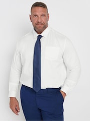 BadRhino Big & Tall White Long Sleeve Shirt - Image 1 of 3